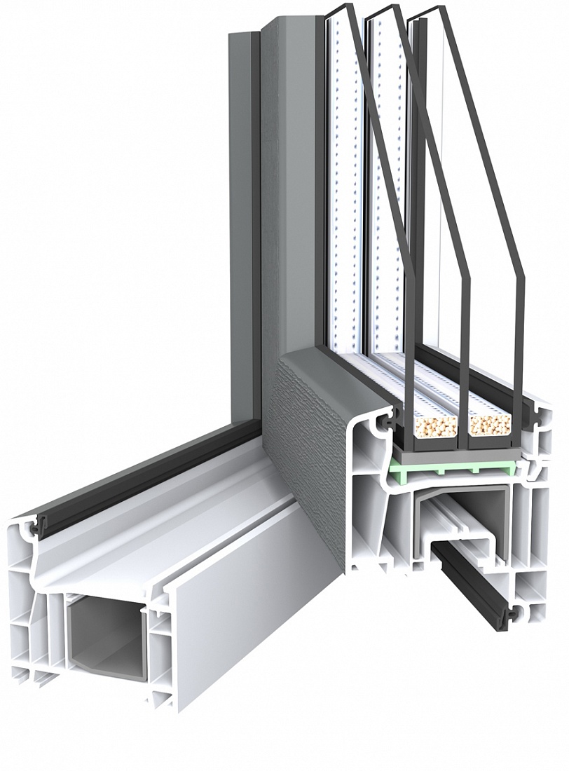 Профиль ПВХ ORTEX Optima Design